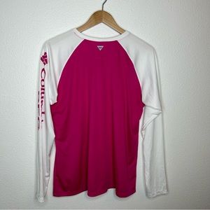 Columbia Omni Shade PFG UV Protection Outdoor Women’s Long Sleeve Shirt Pink